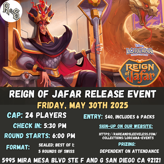 Reign of Jafar Release Event Ticket