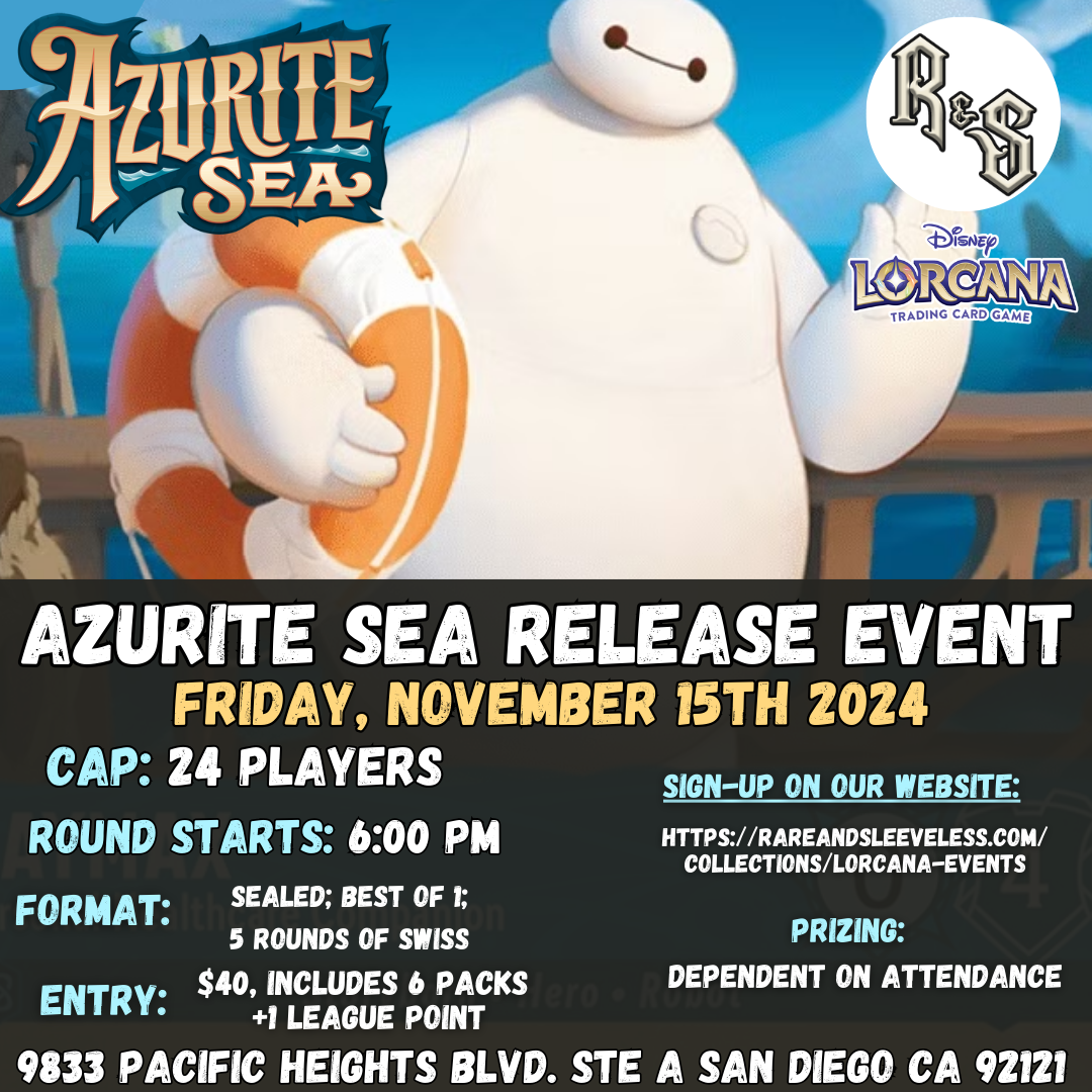 Azurite Sea Release Event Ticket