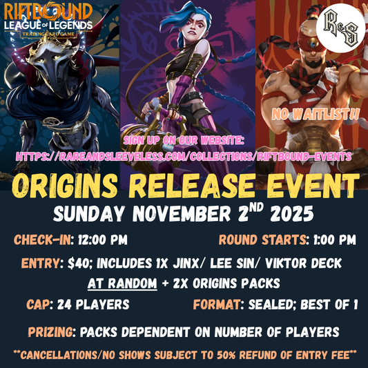 Origins Release Event 11/02/25