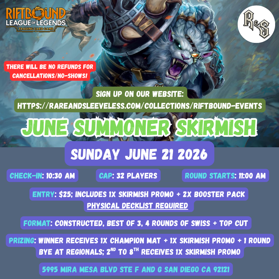Riftbound June Summoner's Skirmish - 06/21/26