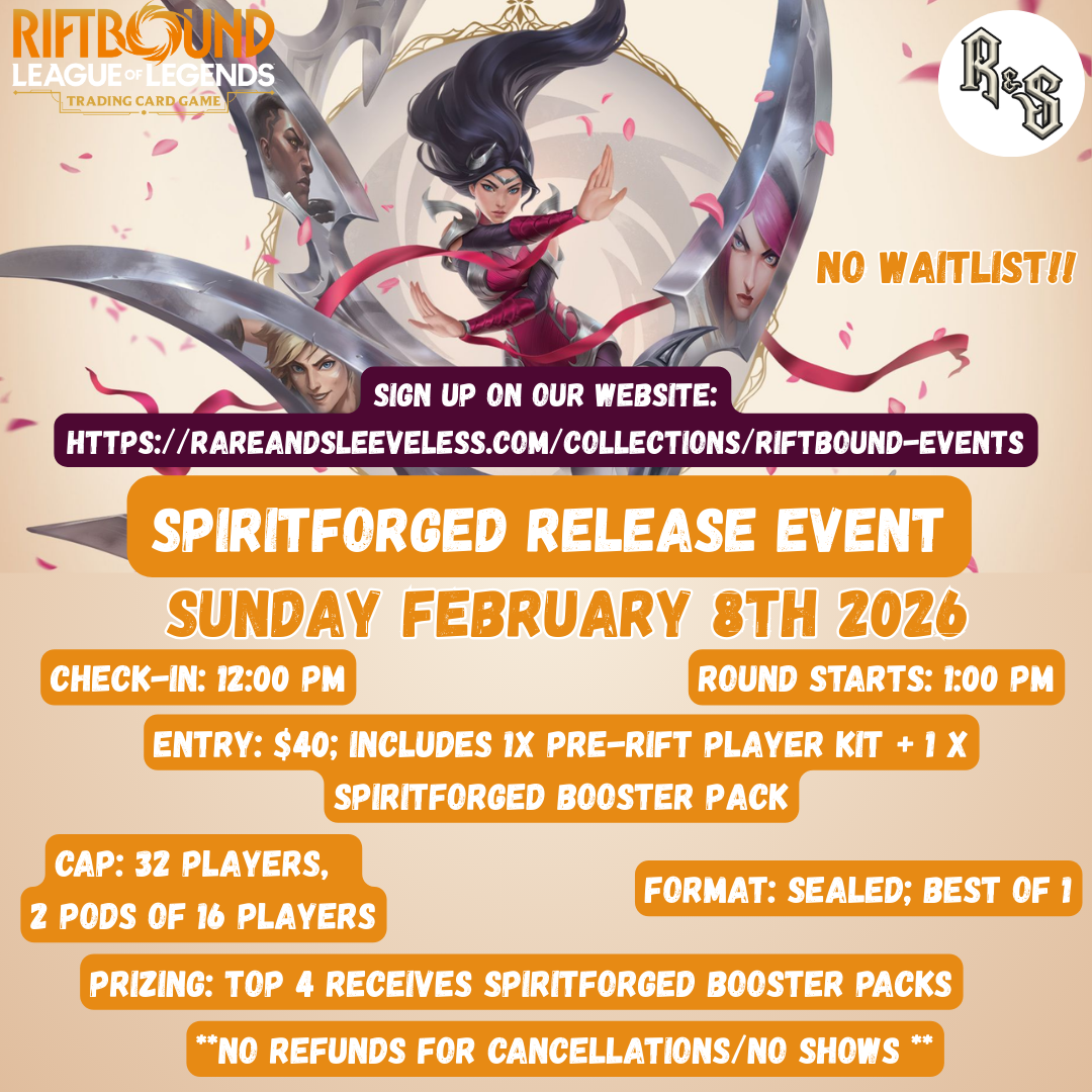 Riftbound Spiritforged Release Event - SUNDAY
